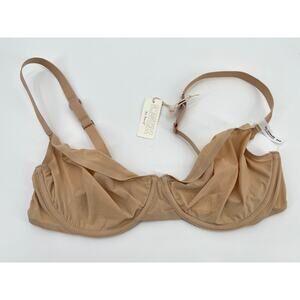 NWT Aerie Smoothez Full Coverage Bra Sz 36D Beige Underwire